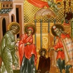 Владыка Митрофан совершил литургию в храме Веры,Надежды,Любови и матери их Софии